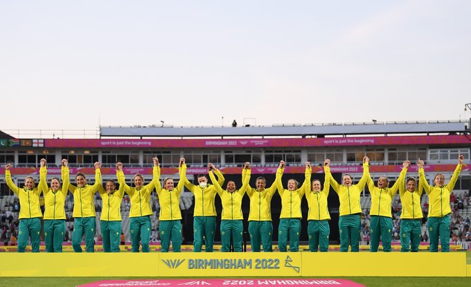 Australia Women were gold medalists at the Commonwealth Games 2022