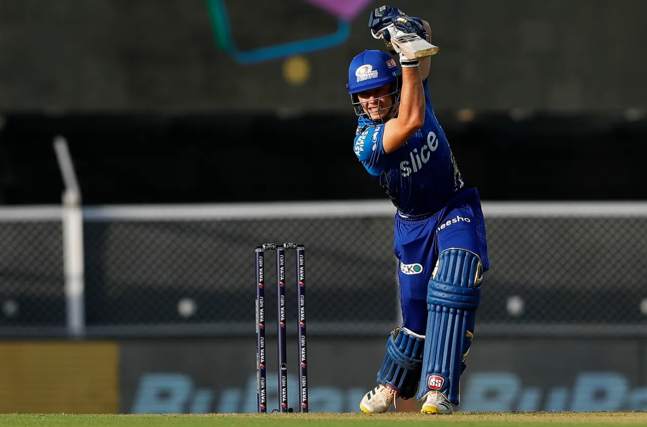 Dewald Brevis played well for MI in IPL 2022