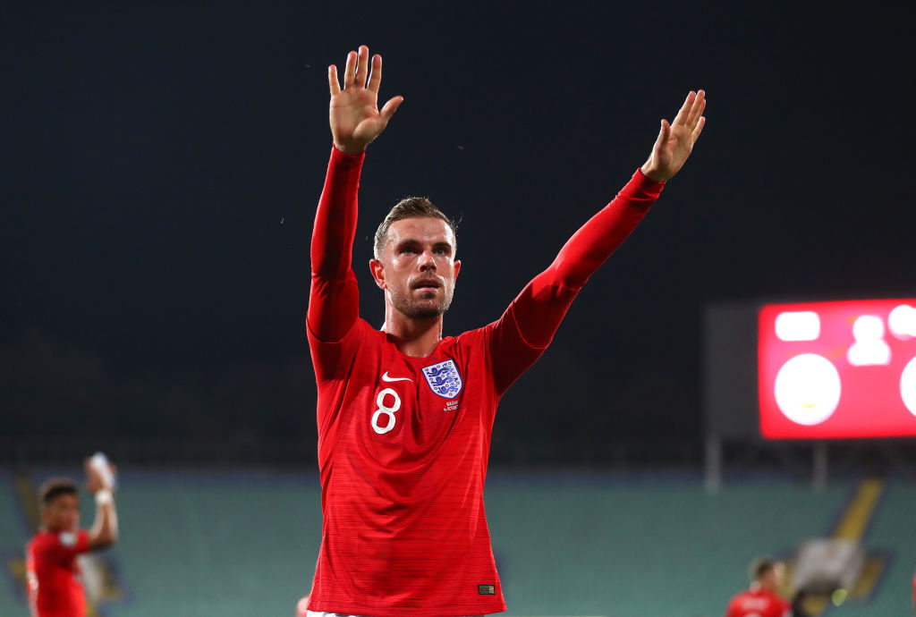 Jordan Henderson has been included in the 26 man Euro squad
