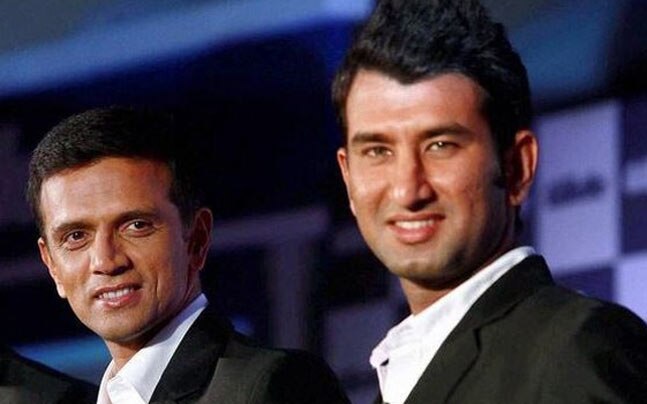 Pujara replaced Dravid as India's No.3