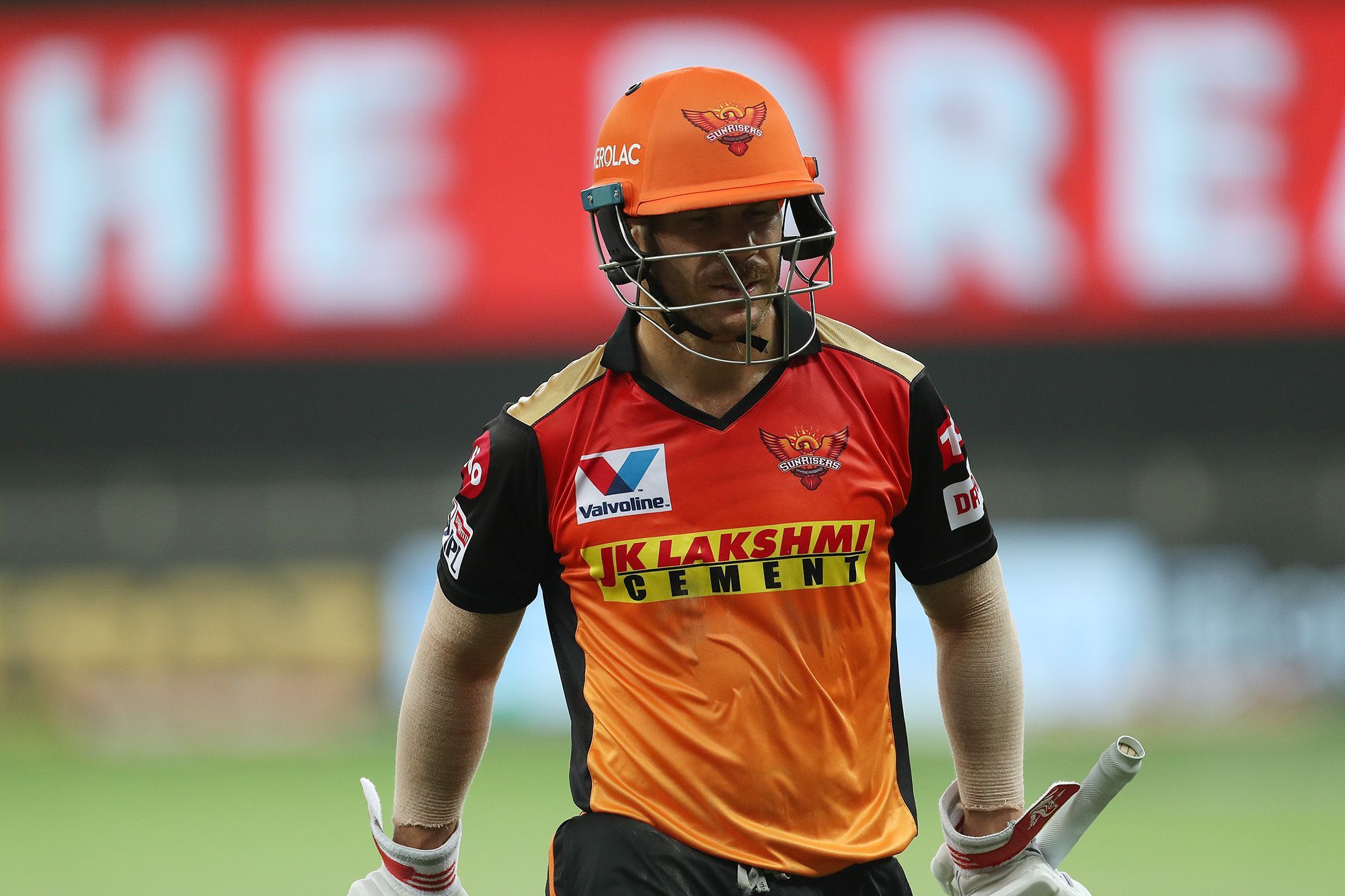 Warner admitted it was a bitter pill to swallow
