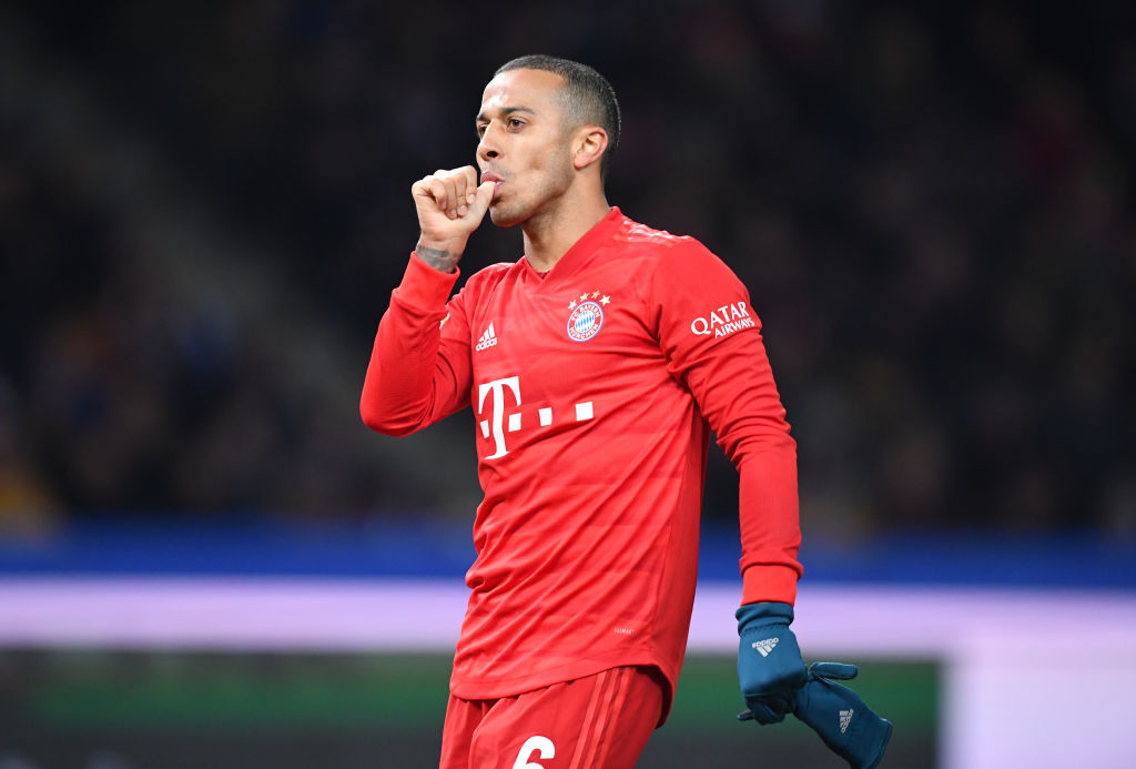 PSG are looking to outbid Liverpool for Thiago Alcantara