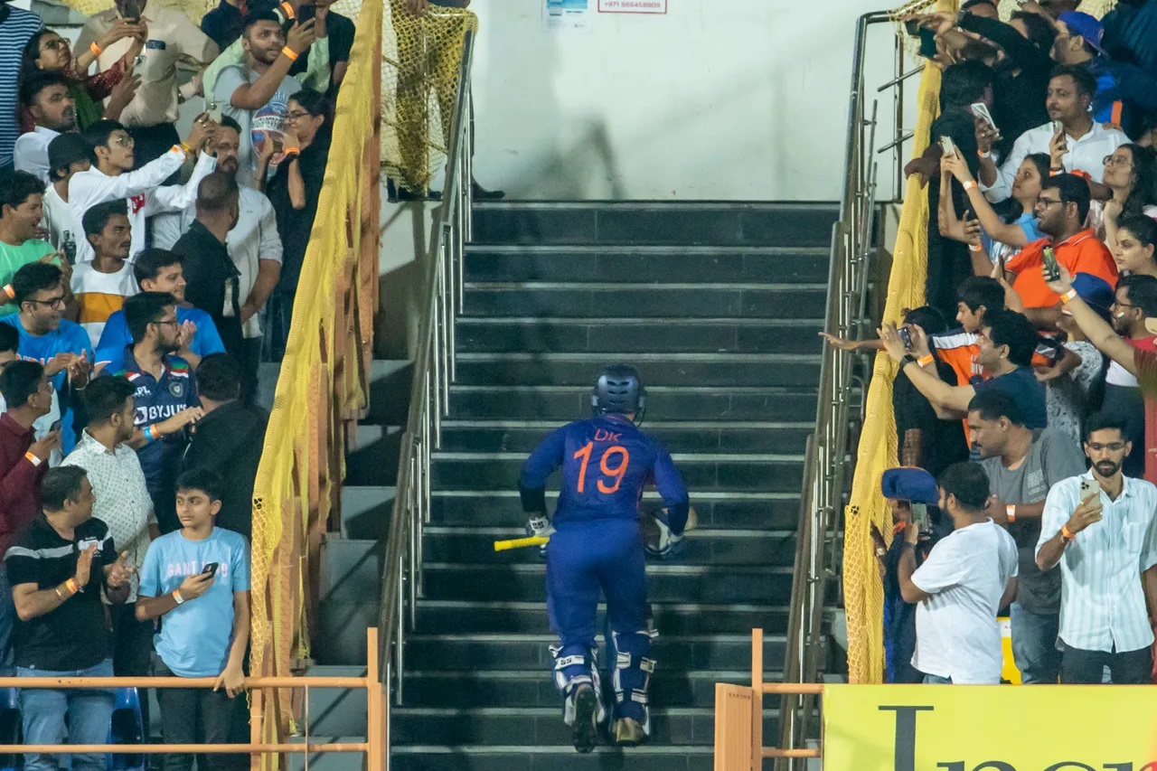Dinesh Karthik is in tremendous form this season.