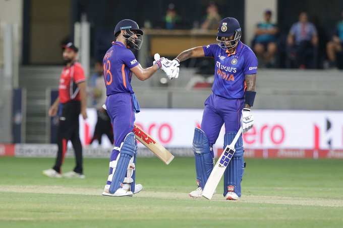 Virat Kohli and Suryakumar Yadav's 98-run partnership was the highlight in India's 40-run win