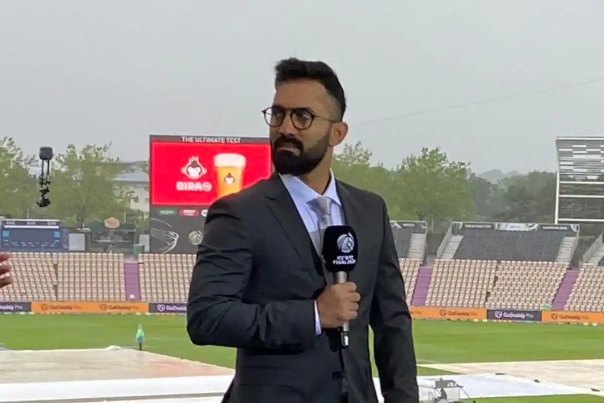 DK is in the midst of a commentary stint with Sky Sports