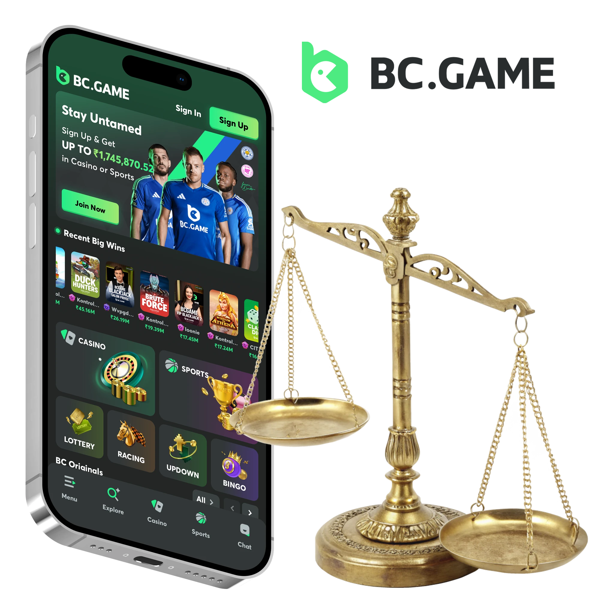 BC.Game App is your opportunity to bet on cricket legally.