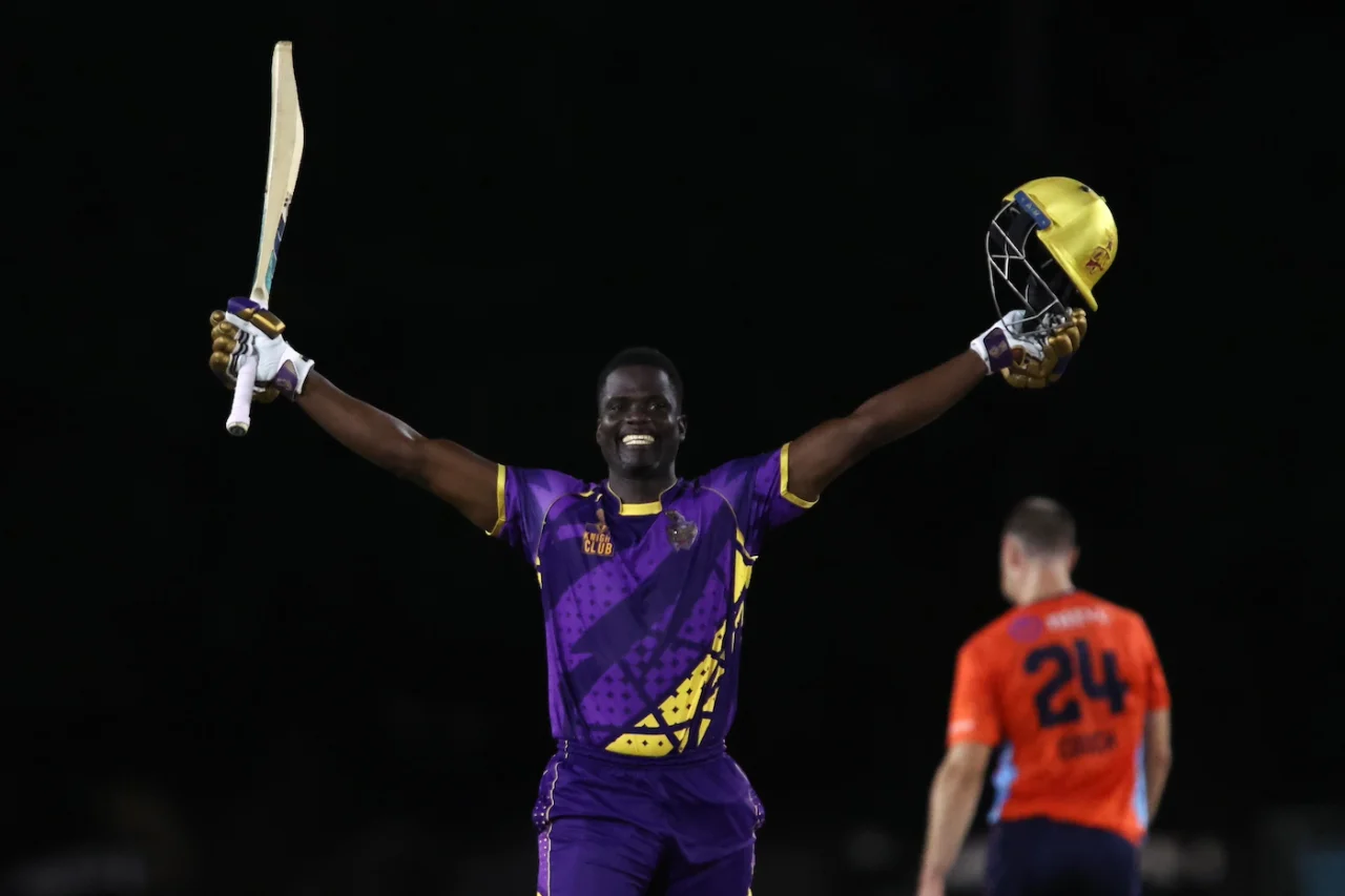 Andre Fletchet's century helps LAKR beat SF by 11 runs in last league match of MLC 2025 