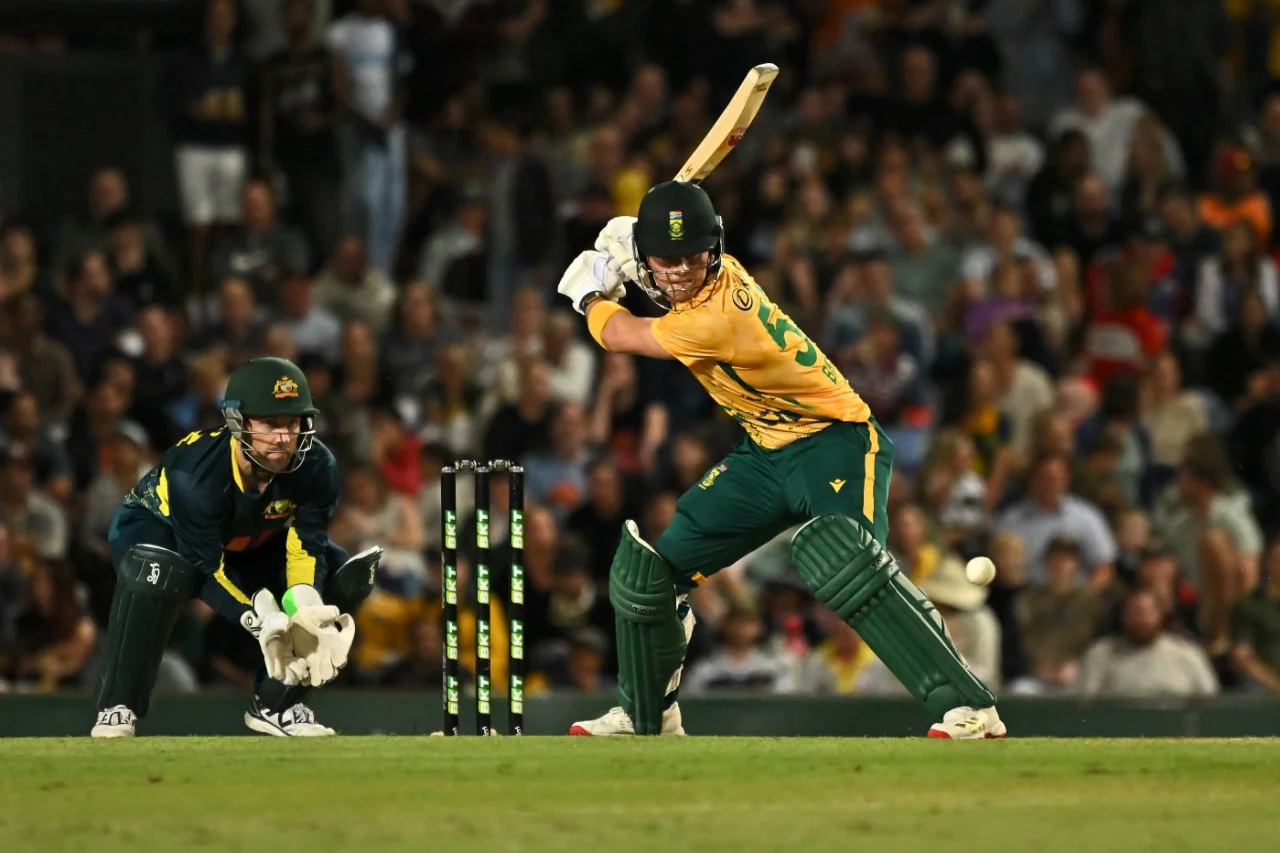 Dewald Brevis made an agile effort in the first ODI for South Africa against Australia