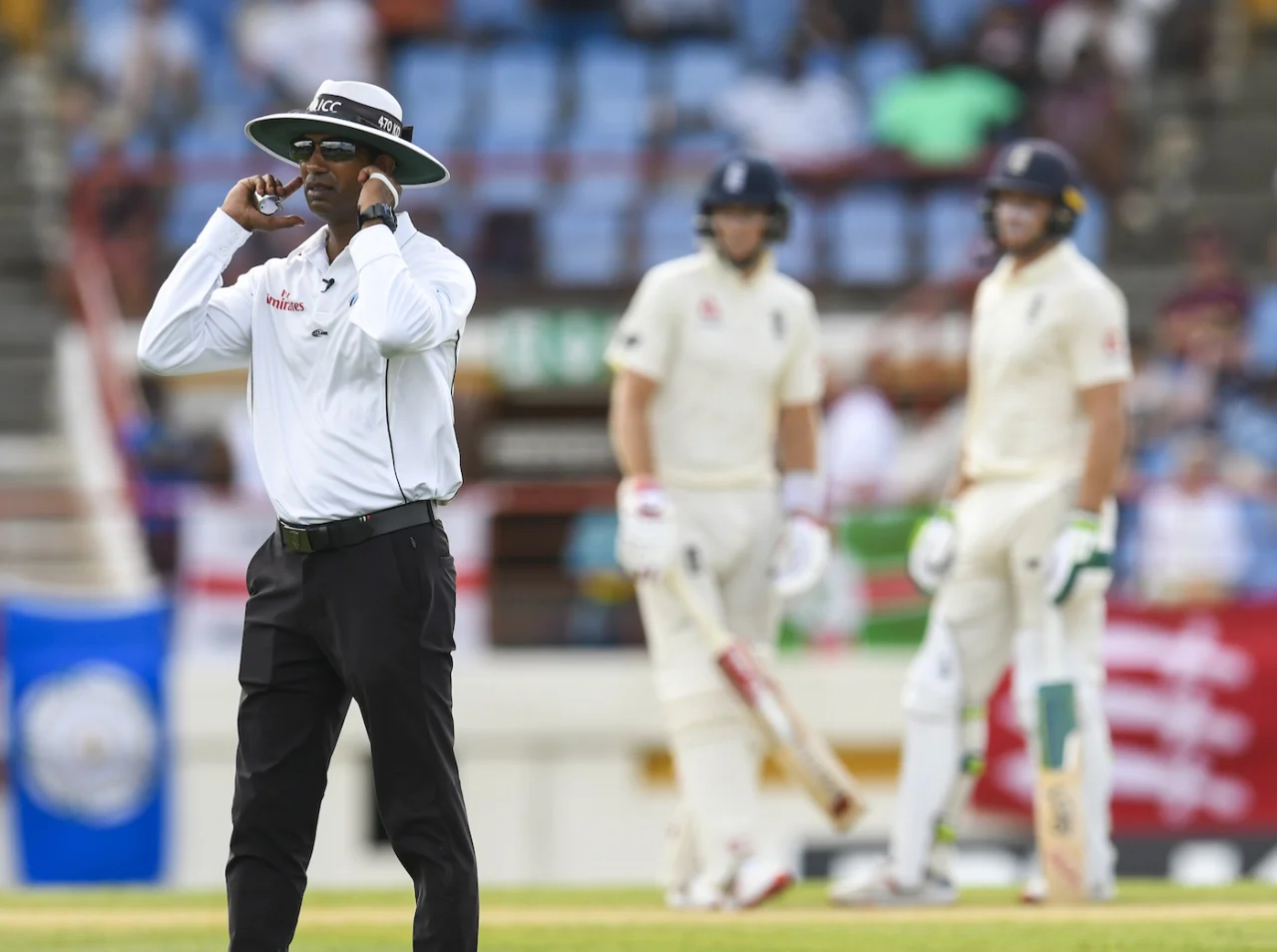 Kumar Dharmasena has made a series of questionable calls in the fifth Test between England and India at The Oval