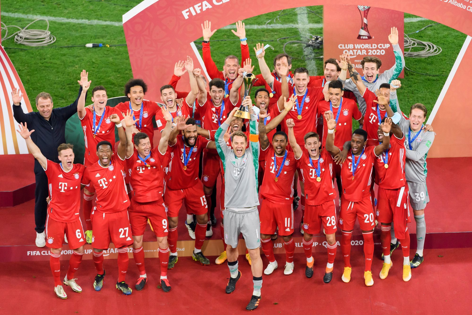 Bayern Munich currently sit atop the Bundesliga table