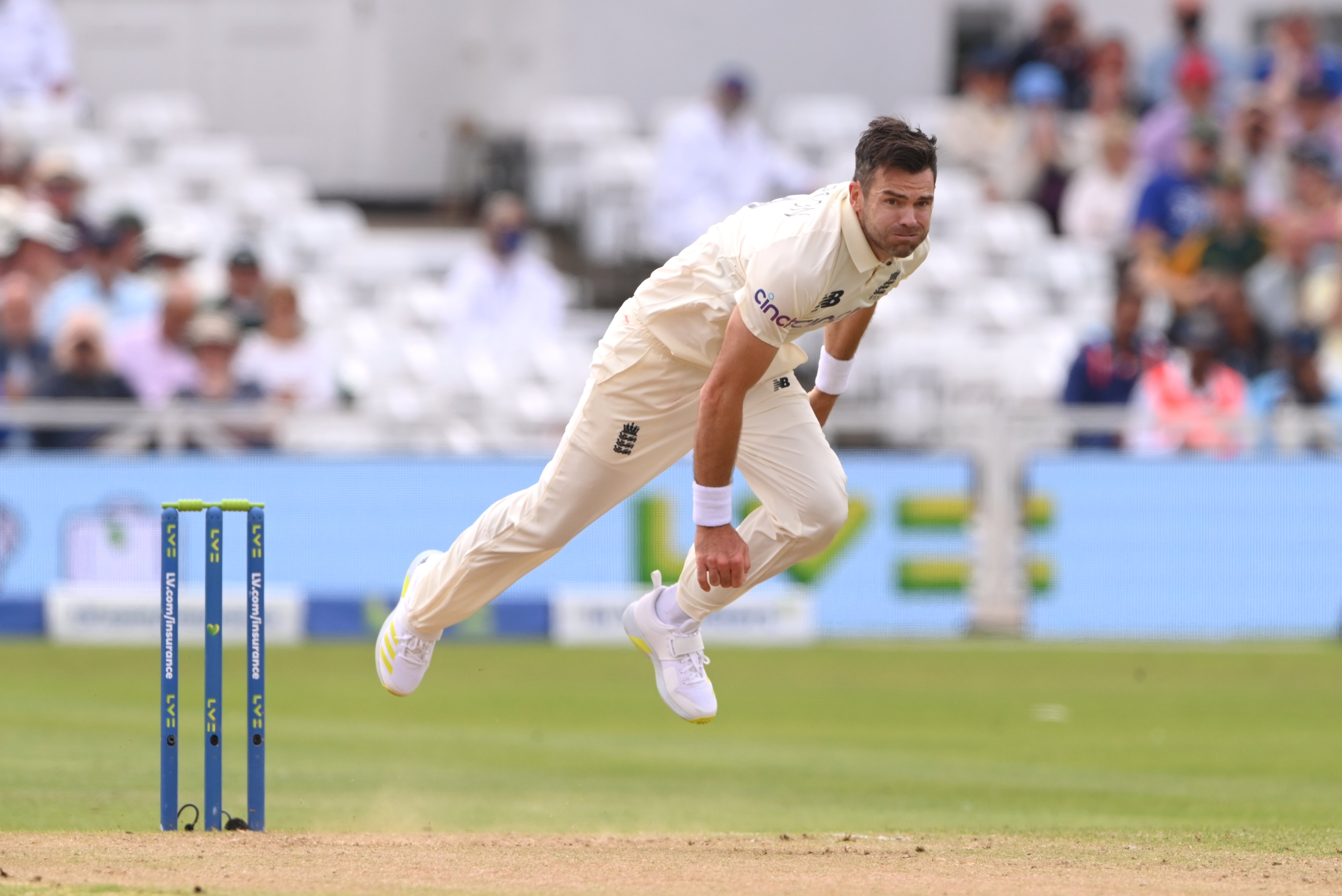 James Anderson scalped 15 wickets in the series 