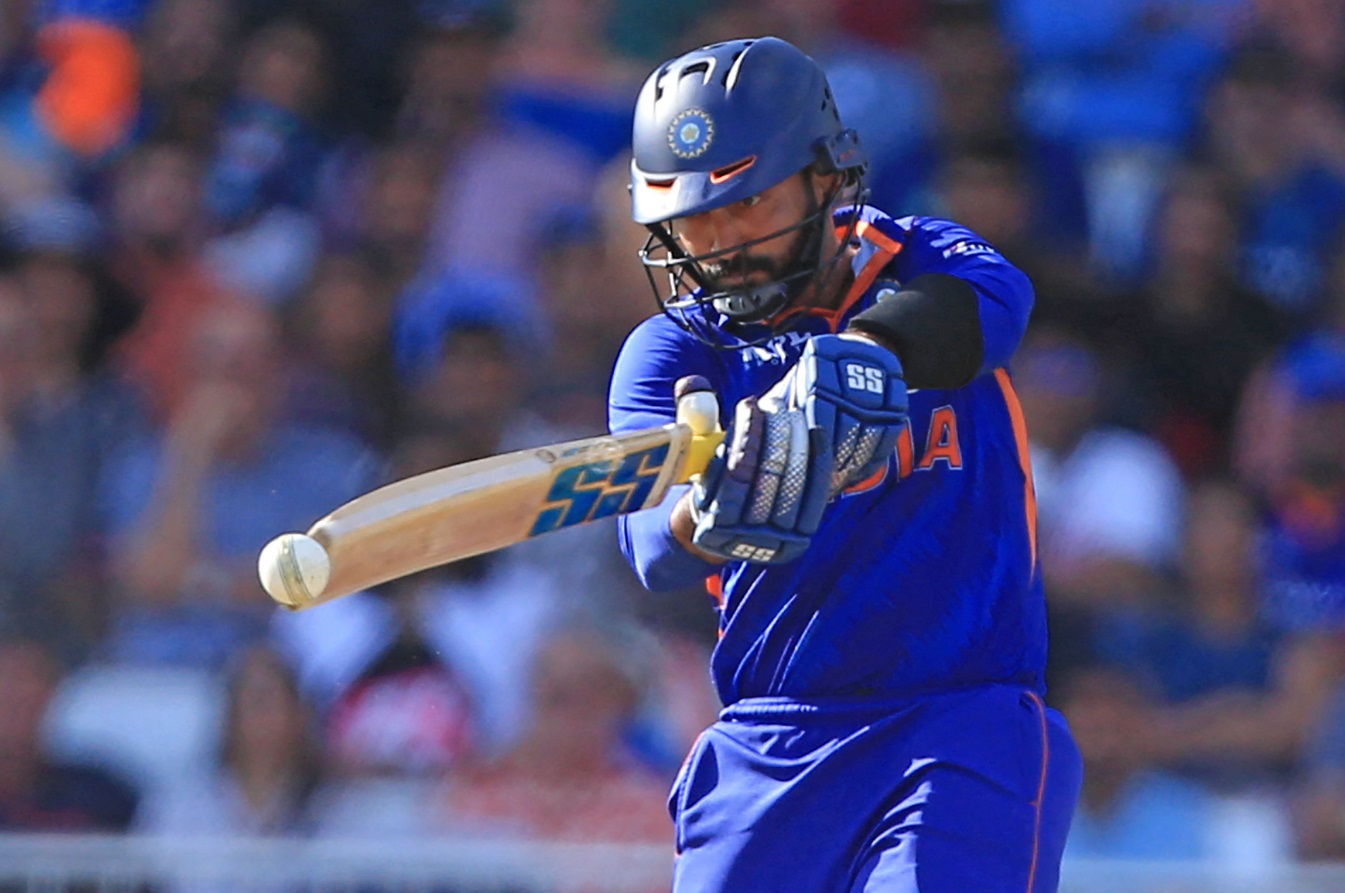 Dinesh Karthik was preferred over Rishabh Pant in the match against Pakistan