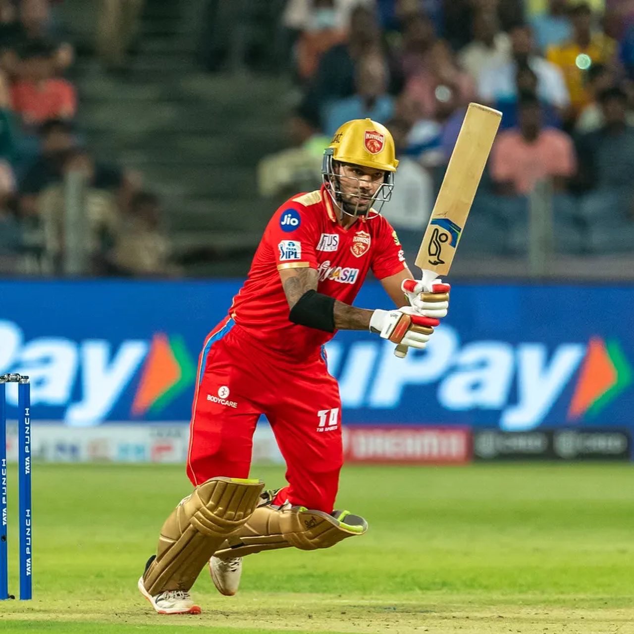 Shikhar Dhawan scored half-century against Mumbai Indians