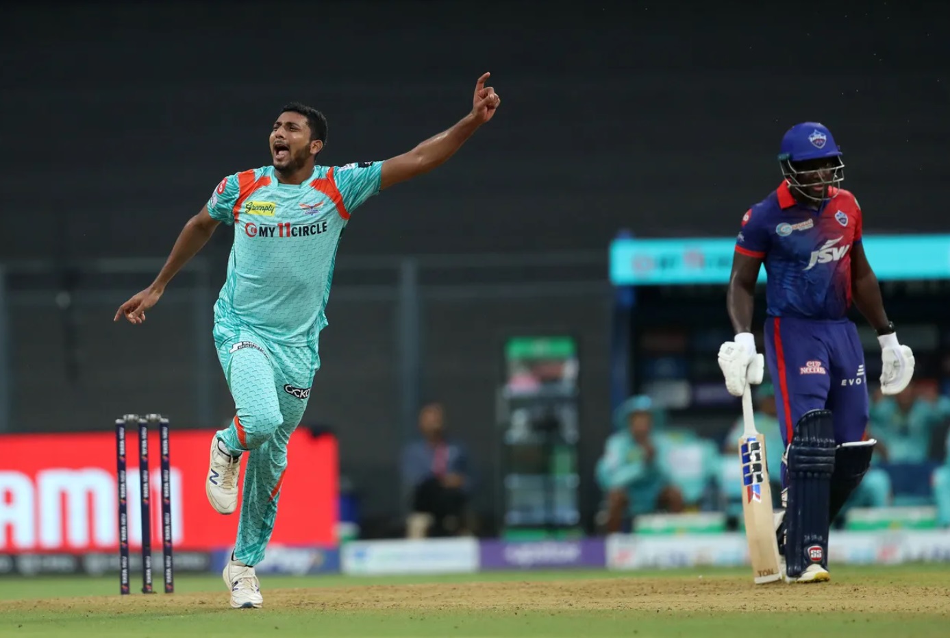 Mohsin Khan got crucial wickets of David Warner, Rishabh Pant, and Rovman Powell in LSG vs DC.