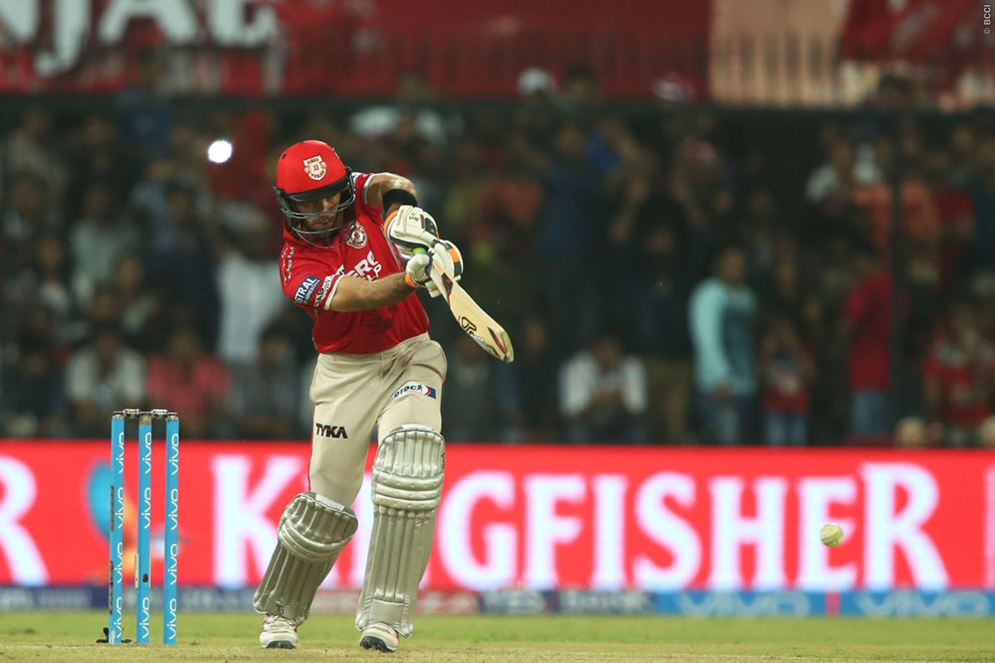 Glenn Maxwell has remained not out on 3 occasions in 7 matches. 