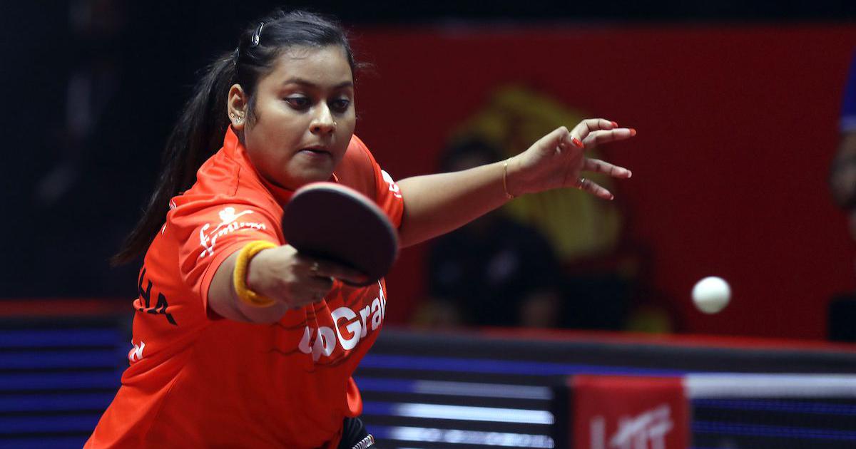 Sutirtha Mukherjee hammered her Jordanian opponent in the singles tie on Tuesday