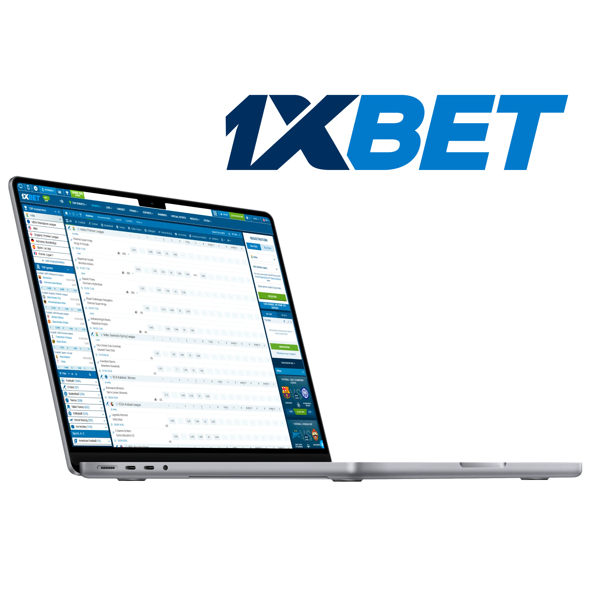 1xBet – Feature-Rich Betting Website with 50+ Sports.