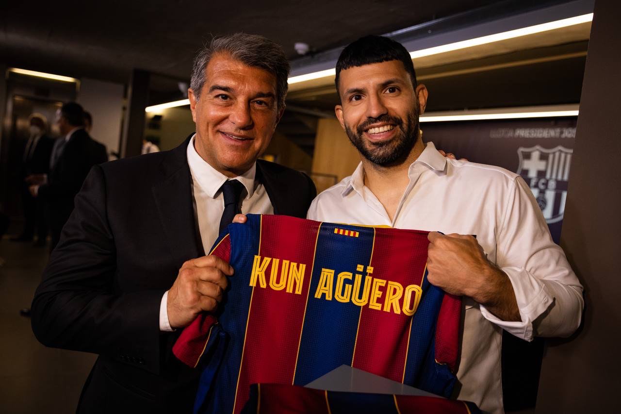 Sergio Aguero has signed a two year contract