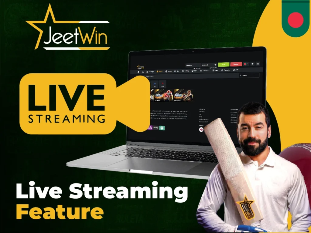 Live streaming feature