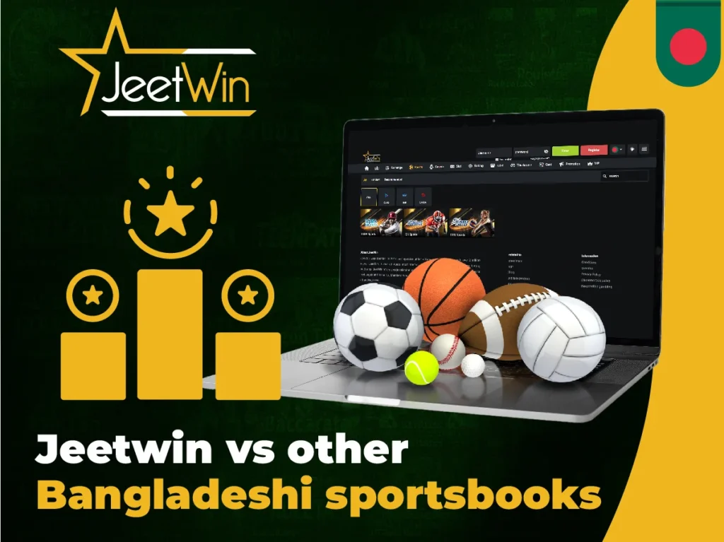 Jeetwin compared to other sportsbook that are available in Bangladesh